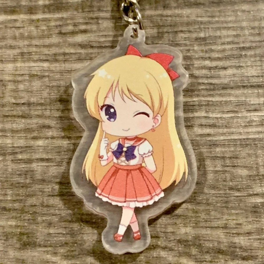 Sailor Moon: Sailor Venus Charm Keychain